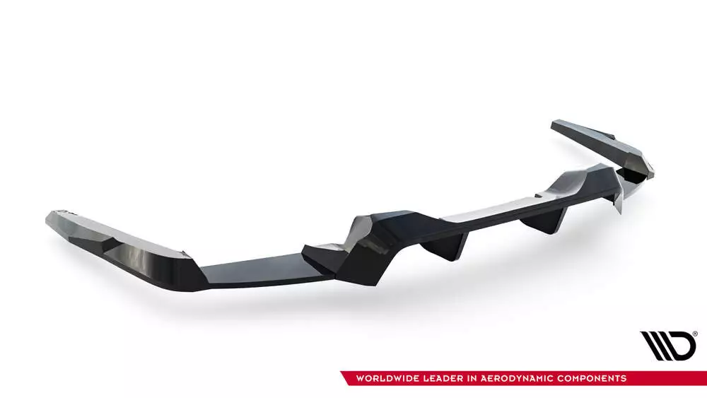Rear Splitter (With Vertical Bars) Ford Mustang Dark Horse Mk7 - Image 6