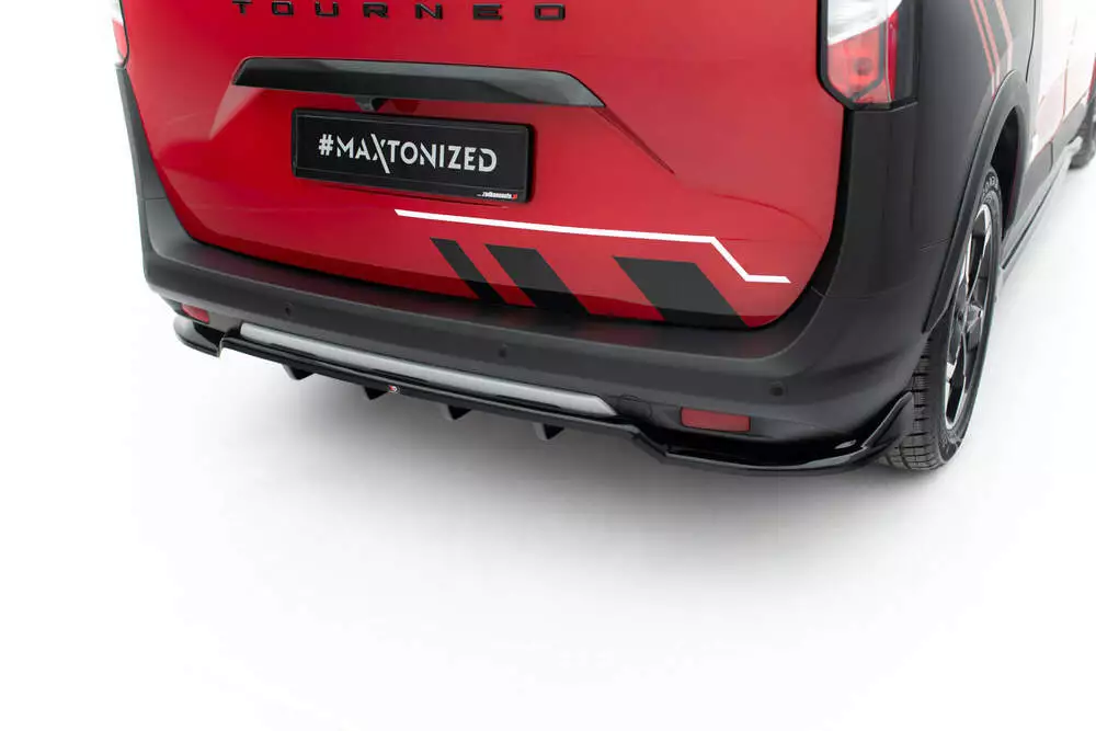 Rear Splitter (With Vertical Bars) Ford Tourneo Courier Mk2