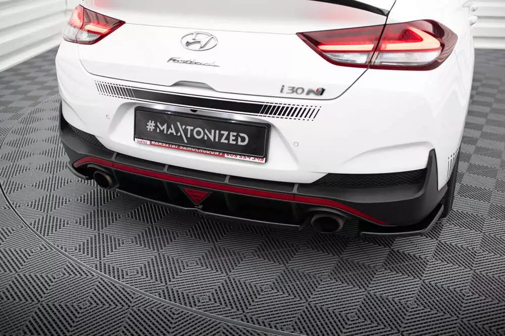 Rear Splitter (With Vertical Bars) Hyundai I30 N Mk3 Fastback
