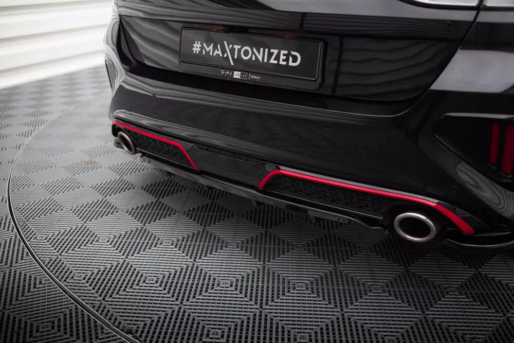 Rear Splitter (With Vertical Bars) Kia Ceed Gt Mk3 Facelift - Image 2