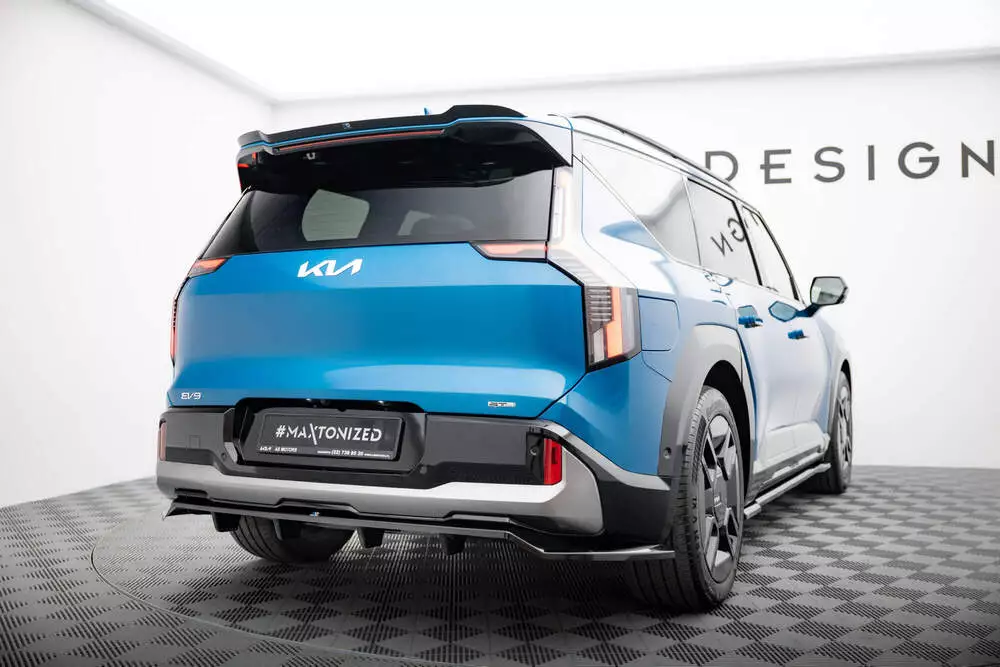 Rear Splitter (With Vertical Bars) Kia Ev9 Gt-line Mk1 - Image 2