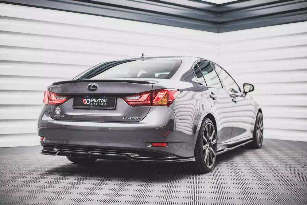 Rear Splitter (With Vertical Bars) Lexus Gs F Sport Hybrid Mk4 (L10)