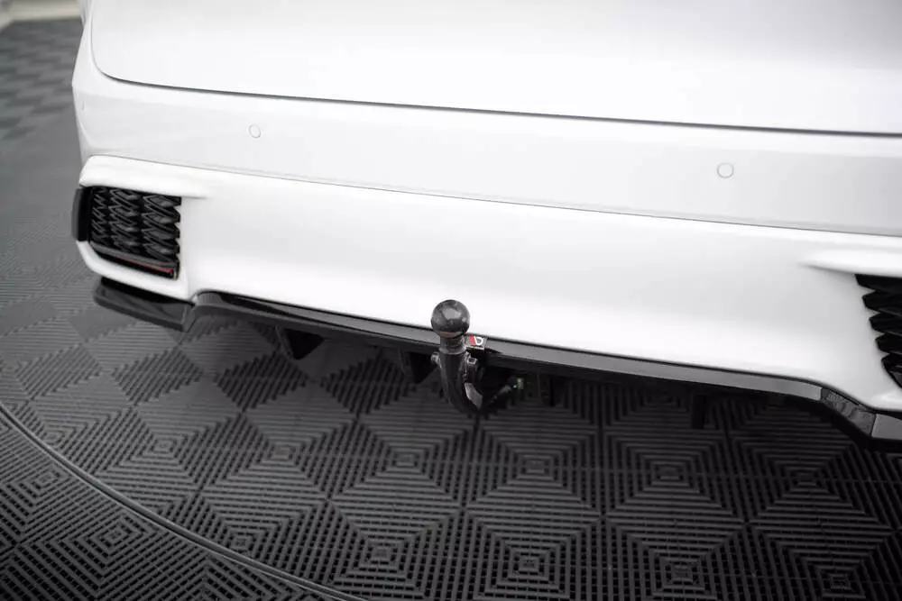 Rear Splitter (With Vertical Bars) Lexus Rx F-sport Mk5 - Image 8