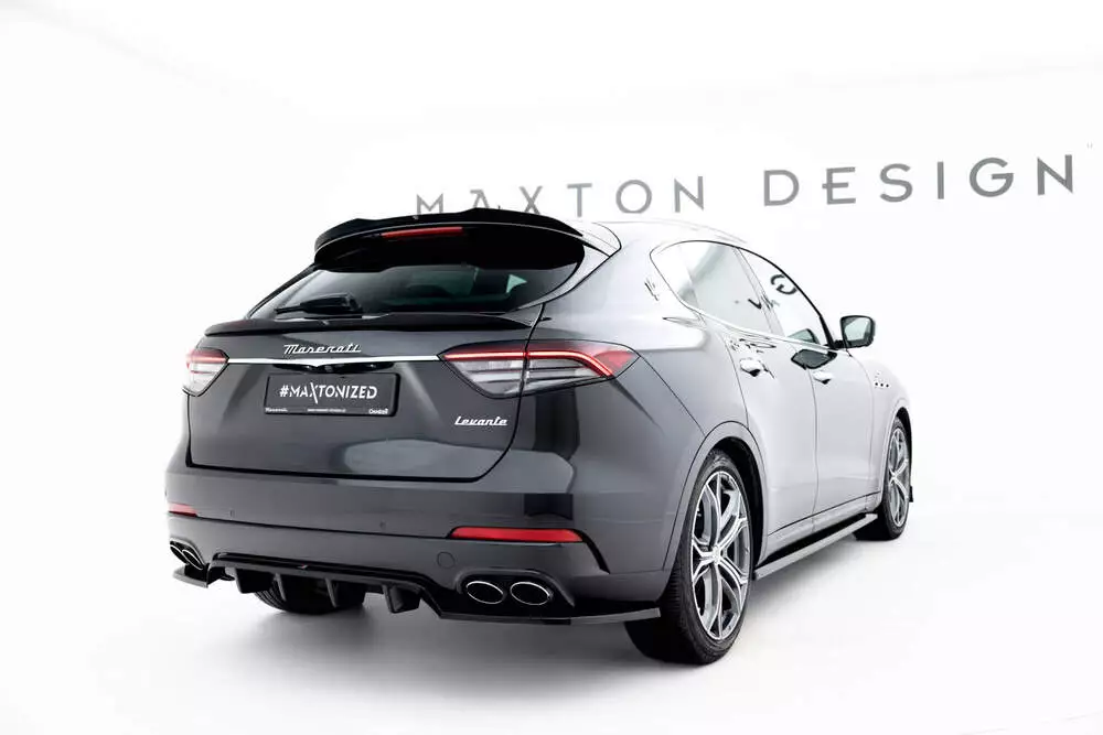 Rear Splitter (With Vertical Bars) Maserati Levante Gt Mk1 Facelift
