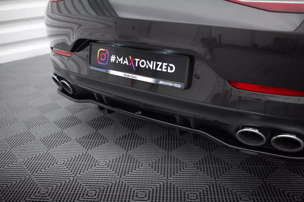 Rear Splitter (With Vertical Bars) Mercedes-amg 53 4 Door Coupe - Image 3