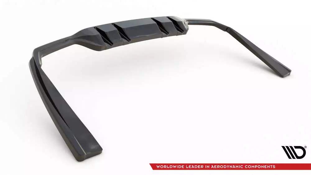 Rear Splitter (With Vertical Bars) Mercedes-amg C 43 Sedan W205 Facelift - Image 5