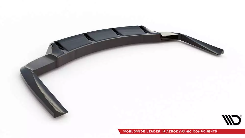 Rear Splitter (With Vertical Bars) Mercedes-amg Cla 45 C117 Facelift - Image 6
