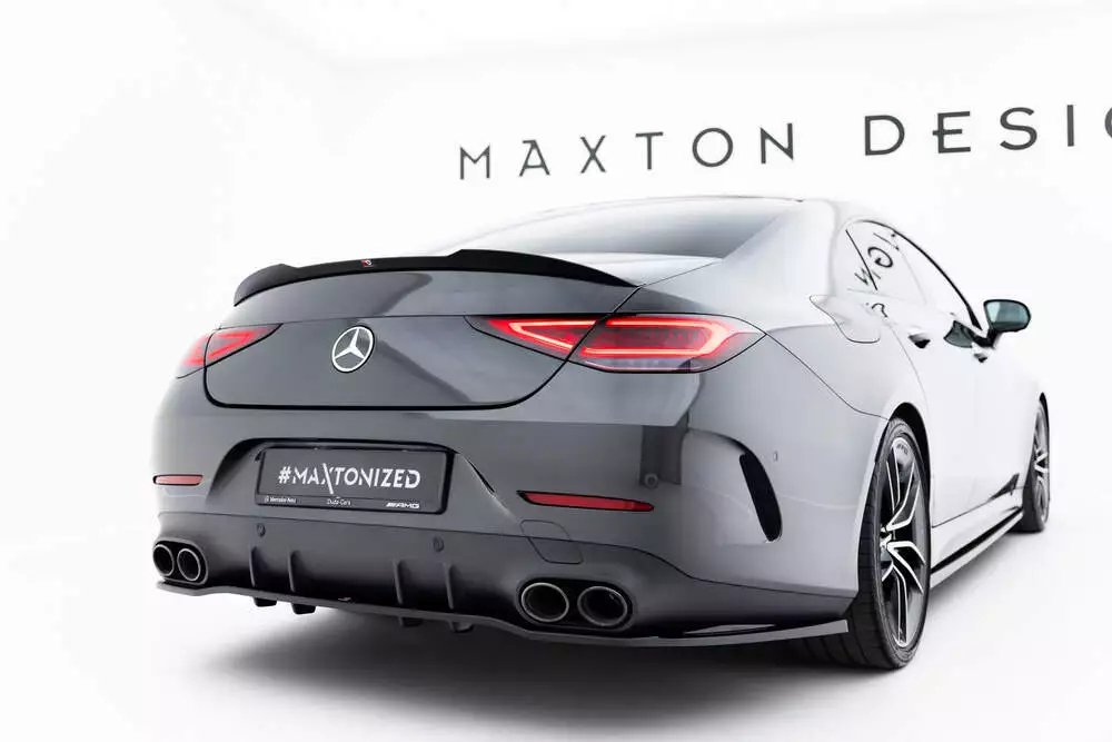 Rear Splitter (With Vertical Bars) Mercedes-amg Cls 53 C257 - Image 3