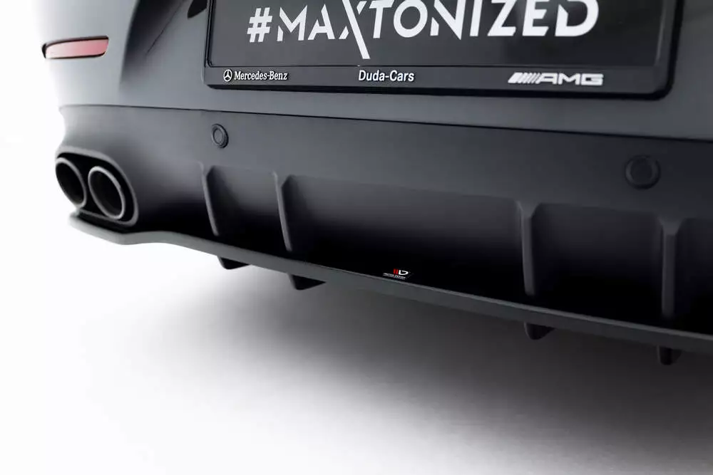 Rear Splitter (With Vertical Bars) Mercedes-amg Cls 53 C257 - Image 4
