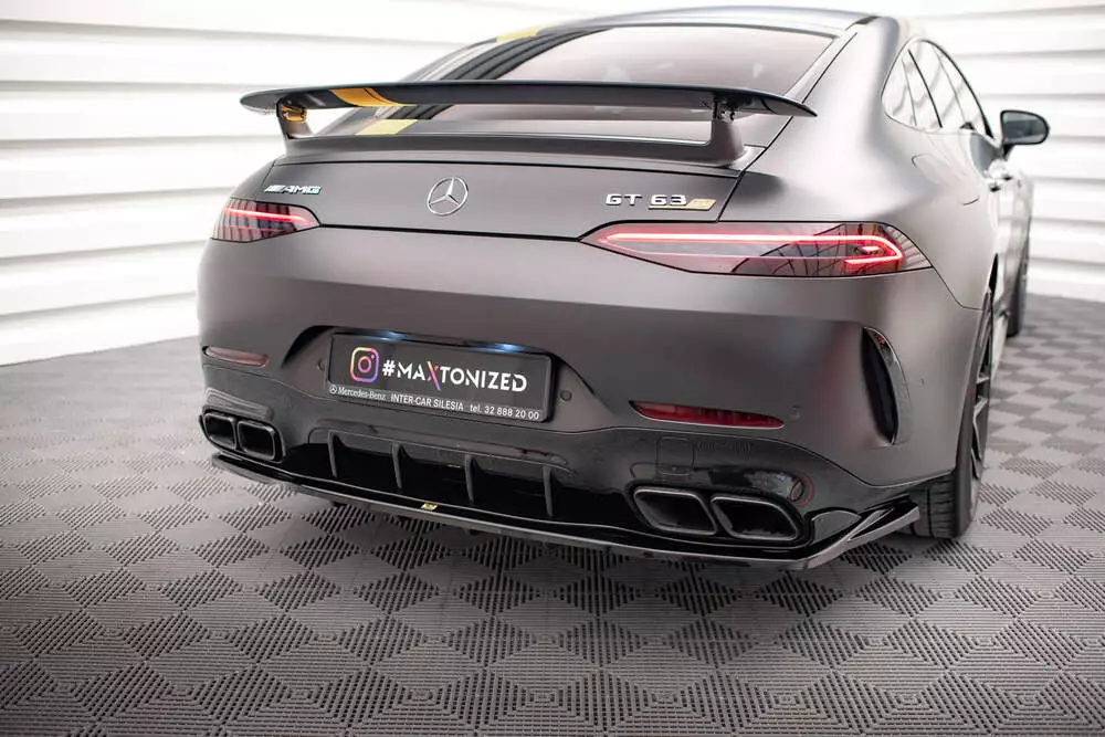 Rear Splitter (With Vertical Bars) Mercedes-amg Gt 63s 4-door Coupe Aero