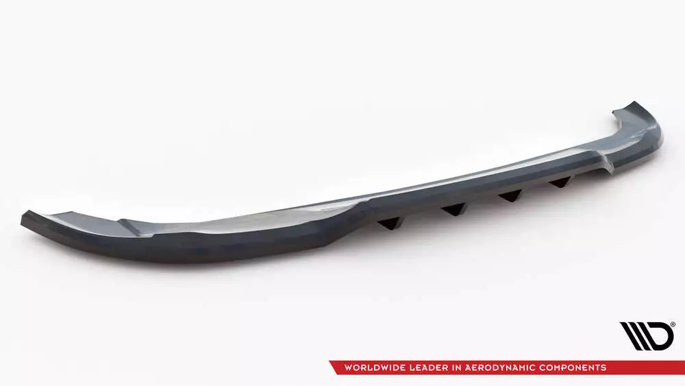 Rear Splitter (With Vertical Bars) Mercedes-benz A Amg-line W176 Facelif - Image 5