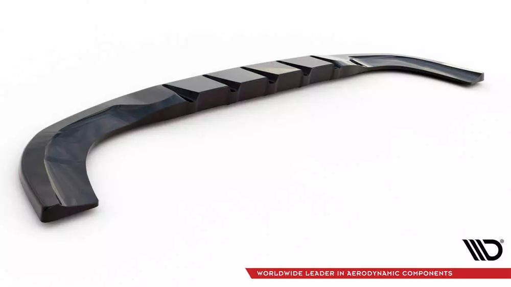 Rear Splitter (With Vertical Bars) Mercedes-benz A Hatchback Amg Line W177 - Image 4