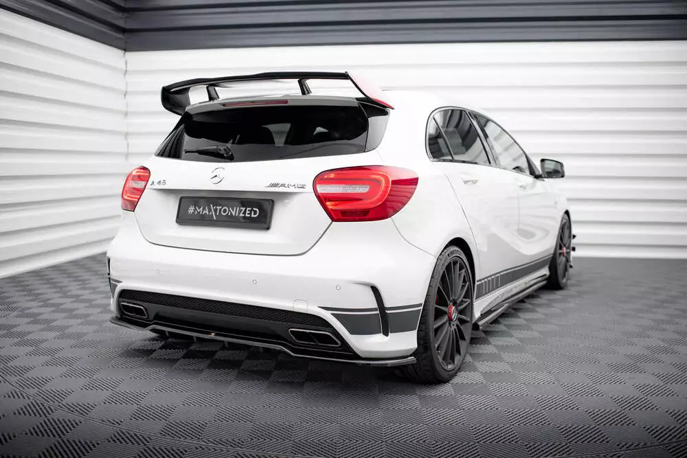 Rear Splitter (With Vertical Bars) Mercedes-benz A45 Amg W176 - Image 2