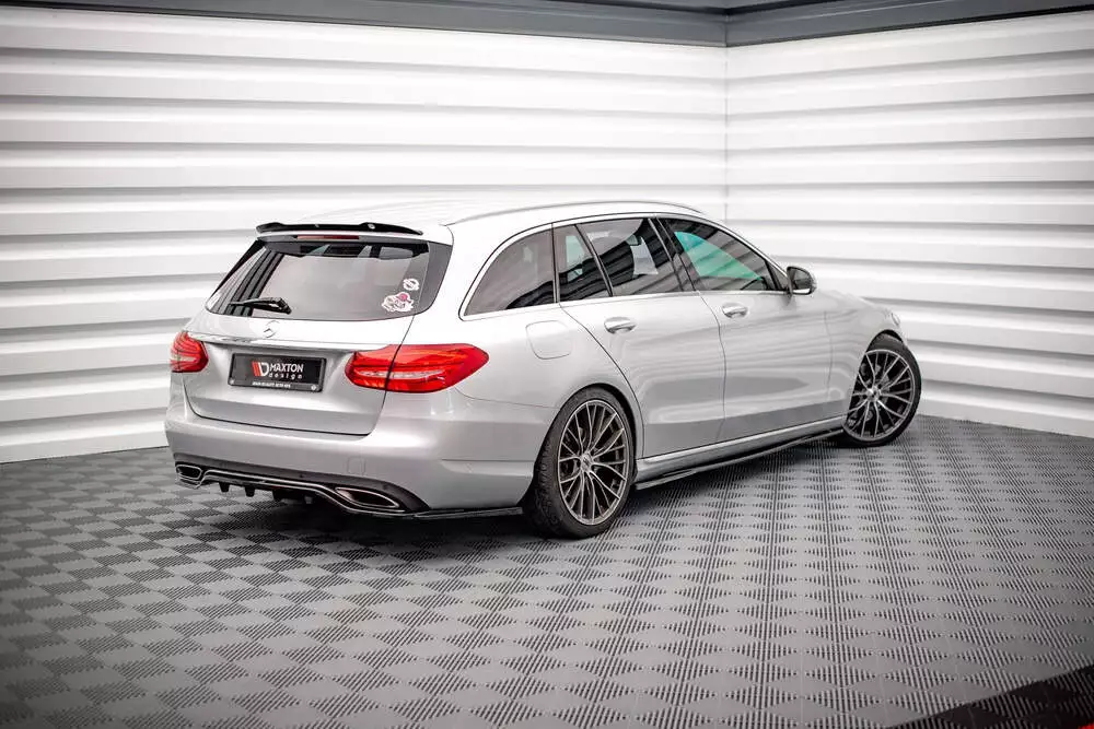 Rear Splitter (With Vertical Bars) Mercedes-benz C W205 - Image 2