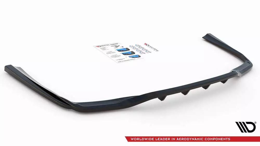 Rear Splitter (With Vertical Bars) Mercedes-benz C W205 - Image 3
