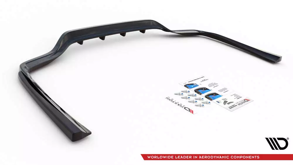 Rear Splitter (With Vertical Bars) Mercedes-benz C W205 - Image 4