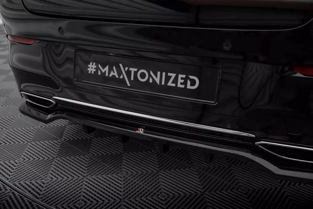 Rear Splitter (With Vertical Bars) Mercedes-benz Cla Coupe C118 - Image 4