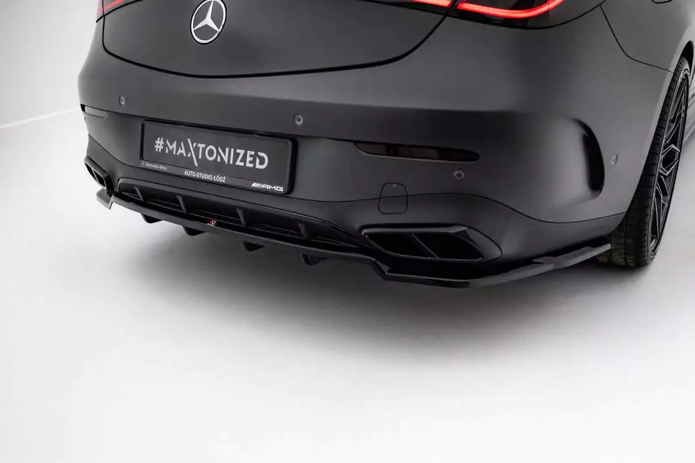 Rear Splitter (With Vertical Bars) Mercedes-benz Cle Amg-line C236