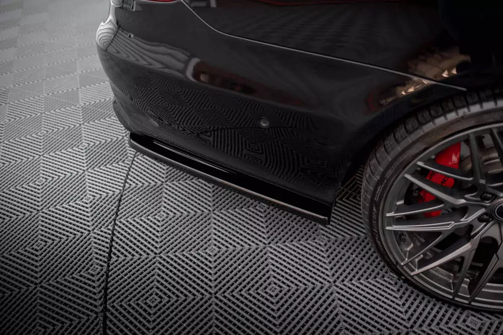 Rear Splitter (With Vertical Bars) Mercedes-benz E63 Amg Sedan W212 Facelift - Image 3