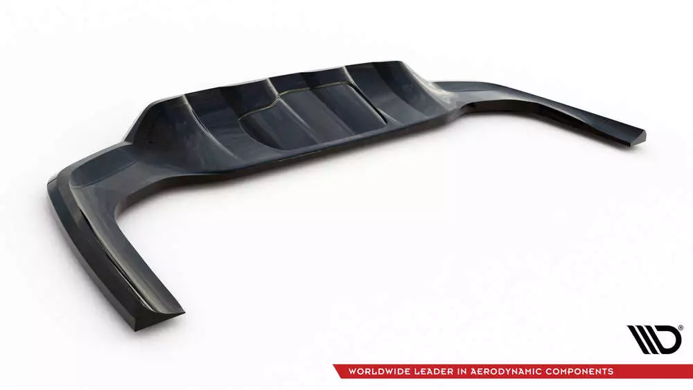 Rear Splitter (With Vertical Bars) Mercedes-benz Glc Coupe Amg-line C254 - Image 8