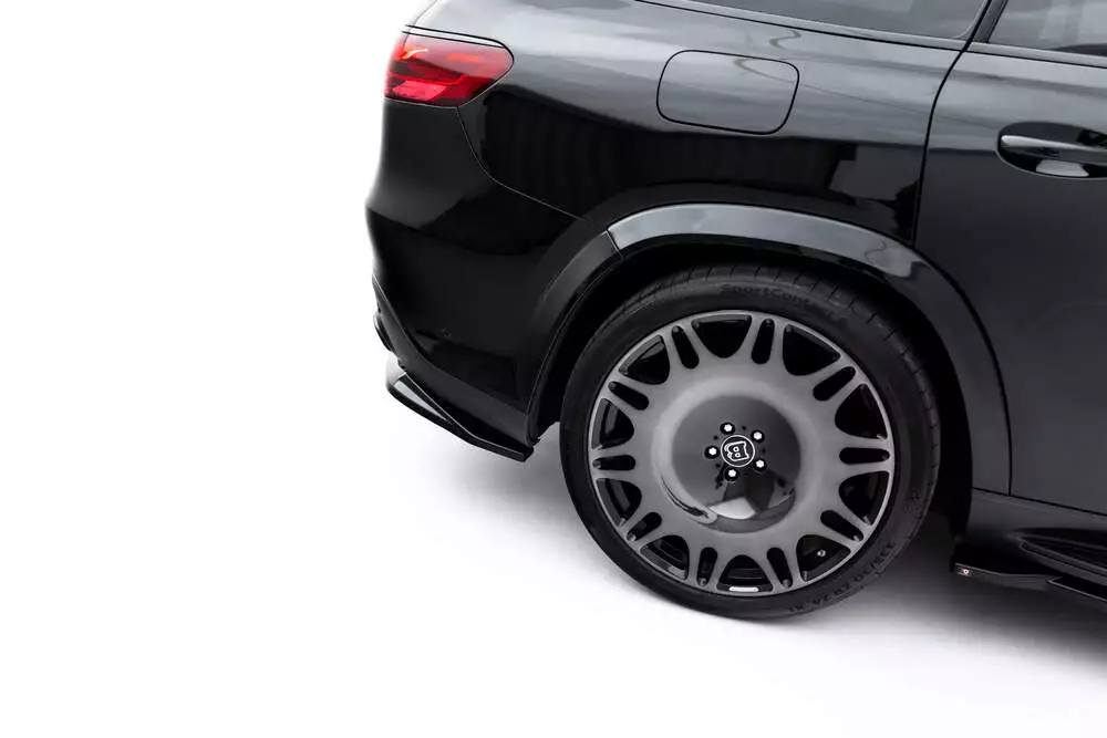Rear Splitter (With Vertical Bars) Mercedes-benz Gls Amg-line X167 Facelift - Image 2