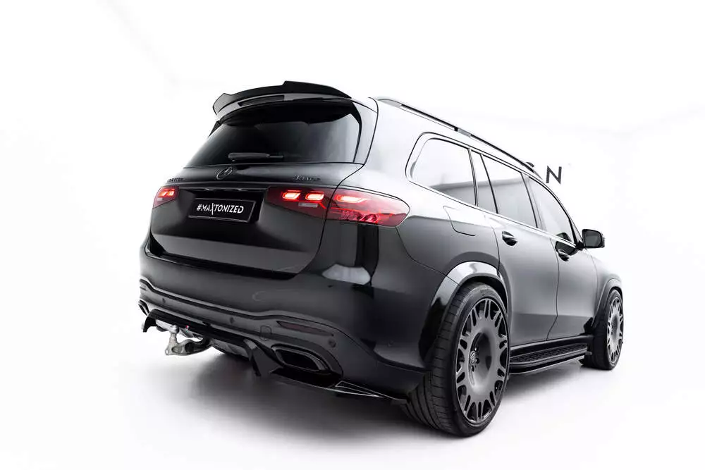 Rear Splitter (With Vertical Bars) Mercedes-benz Gls Amg-line X167 Facelift - Image 3