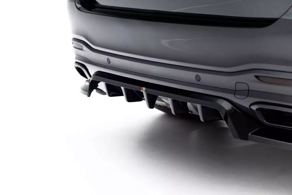 Rear Splitter (With Vertical Bars) Mercedes-benz Gls Amg-line X167 Facelift - Image 6