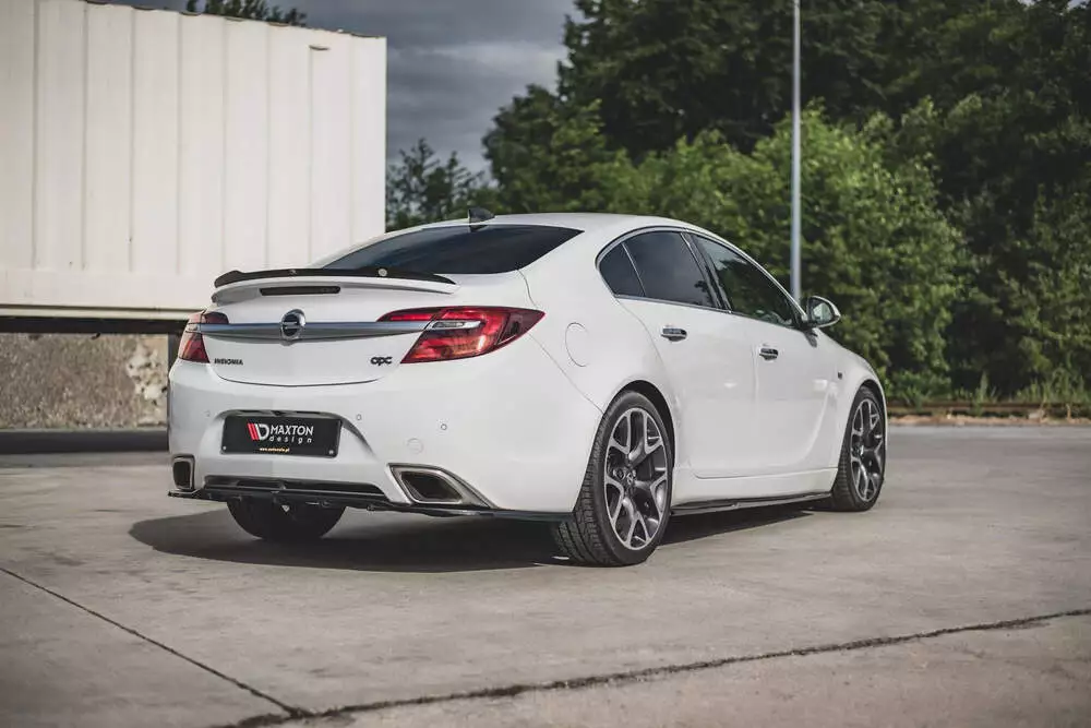 Rear Splitter (With Vertical Bars) Opel Insignia Mk. 1 Opc Facelift - Image 2