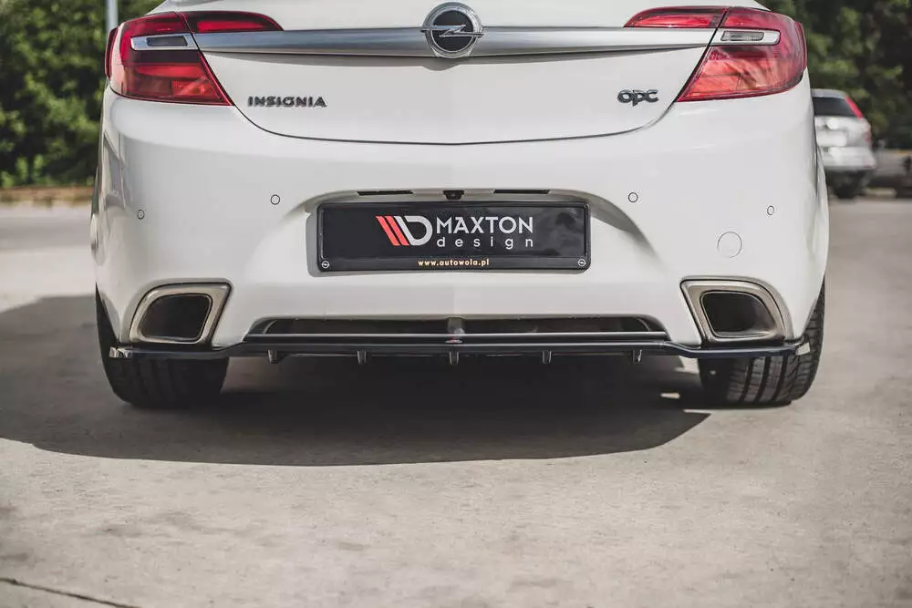Rear Splitter (With Vertical Bars) Opel Insignia Mk. 1 Opc Facelift - Image 3