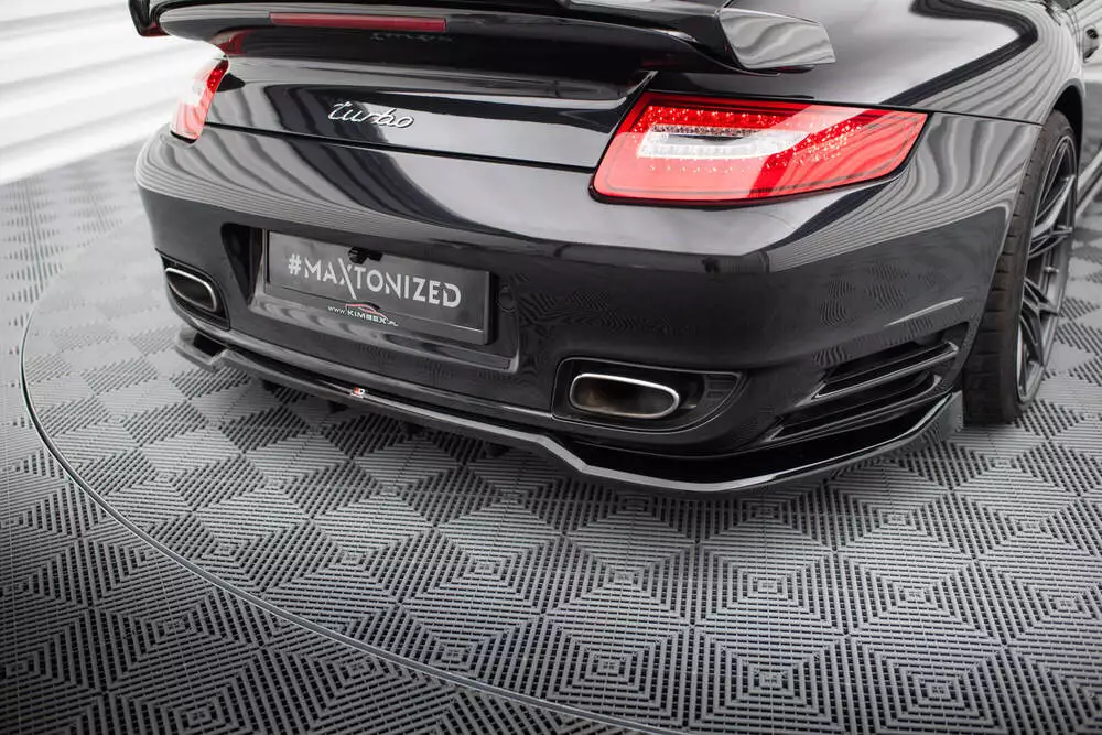 Rear Splitter (With Vertical Bars) Porsche 911 Turbo 997
