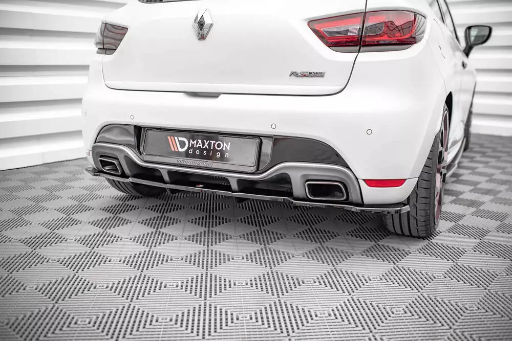 Rear Splitter (With Vertical Bars) Renault Clio Rs Mk4