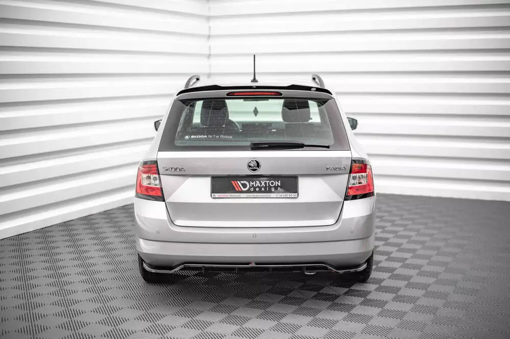 Rear Splitter (With Vertical Bars) Skoda Fabia Combi Mk3
