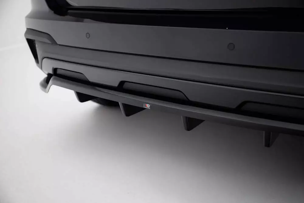 Rear Splitter (With Vertical Bars) Skoda Kamiq Monte Carlo Mk1 Facelift - Image 2