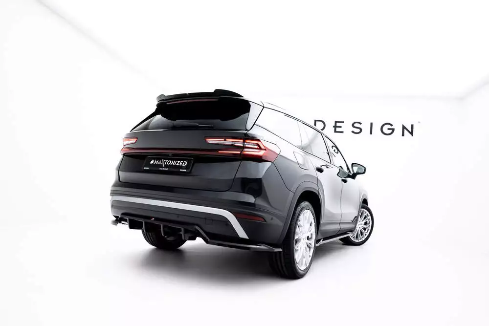 Rear Splitter (With Vertical Bars) Skoda Kodiaq Mk2 - Image 2