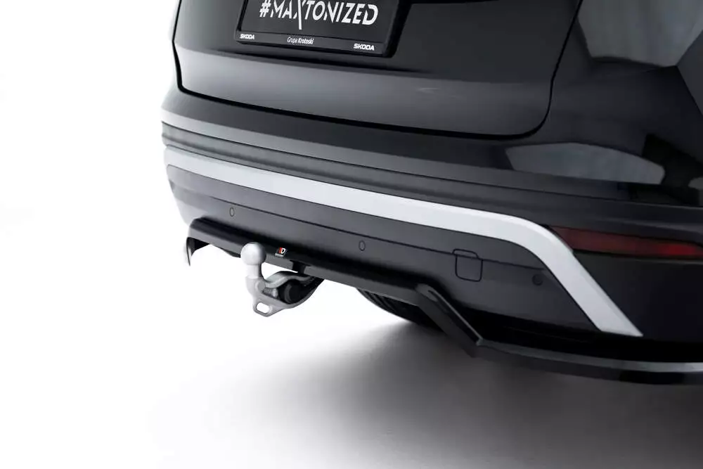 Rear Splitter (With Vertical Bars) Skoda Kodiaq Mk2 - Image 4