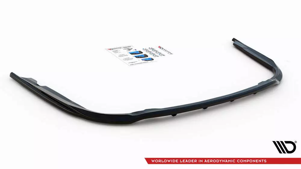 Rear Splitter (With Vertical Bars) Toyota Avensis Wagon Mk3 Facelift - Image 3