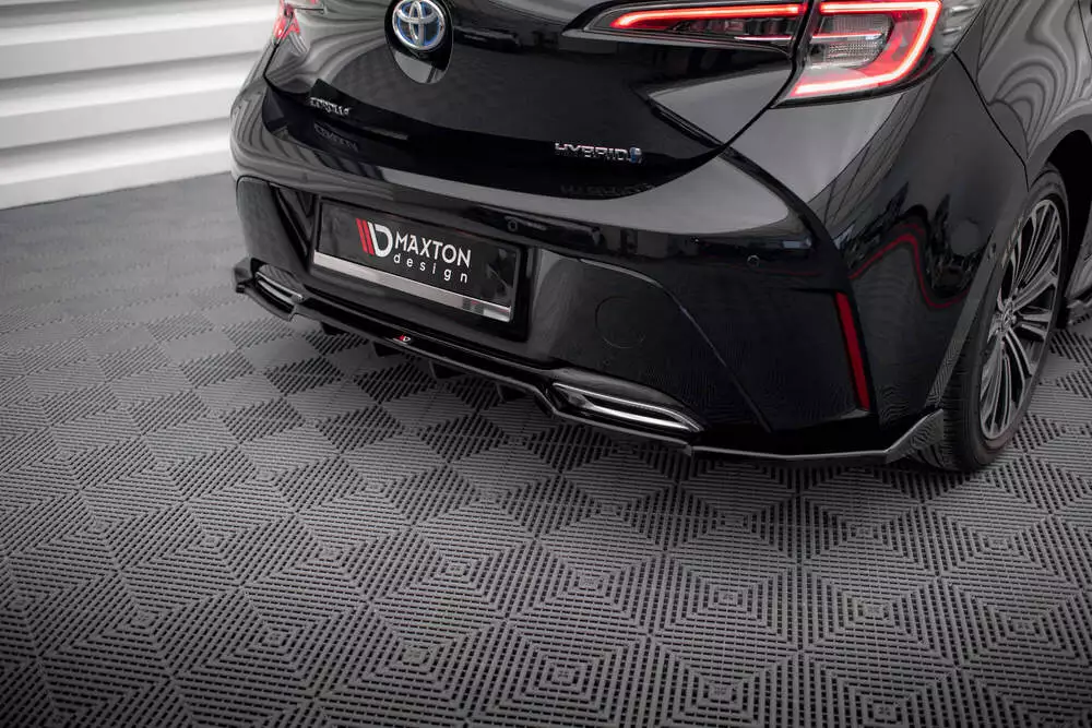 Rear Splitter (With Vertical Bars) Toyota Corolla Hatchback Mk12