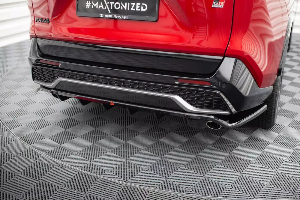 Rear Splitter (With Vertical Bars) Toyota Rav4 Gr Sport Mk5