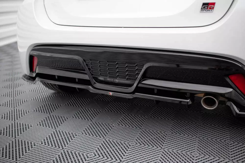 Rear Splitter (With Vertical Bars) Toyota Yaris Gr Sport Mk4 - Image 2