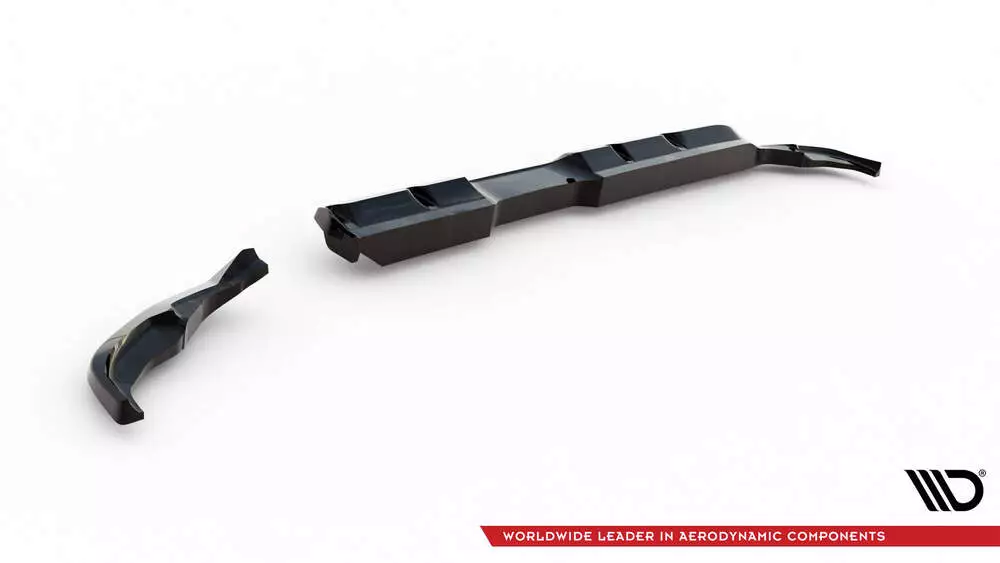 Rear Splitter (With Vertical Bars) Toyota Yaris Gr Sport Mk4 - Image 5