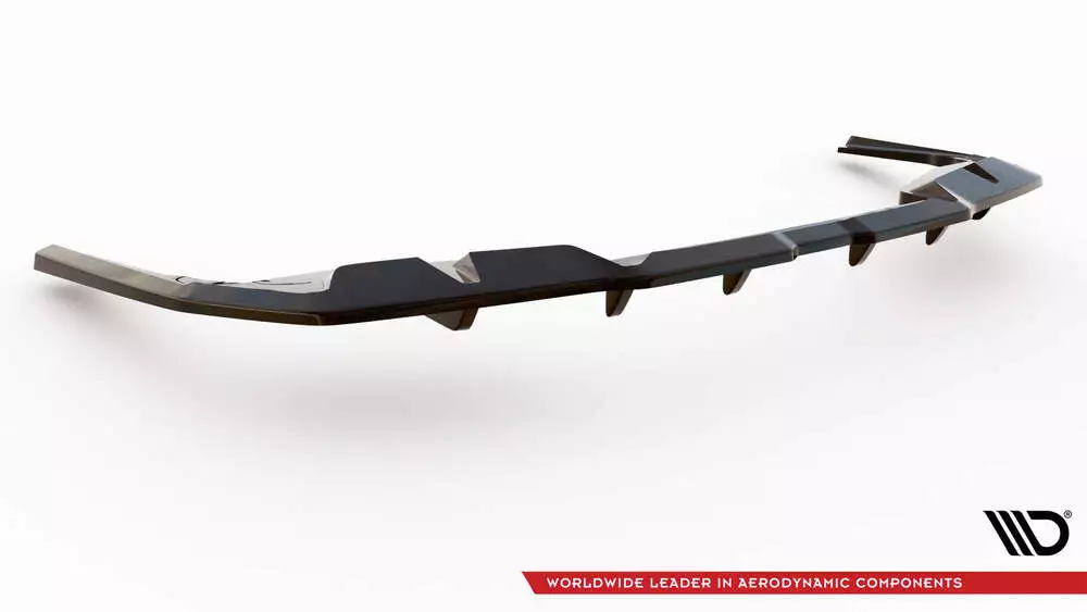 Rear Splitter (With Vertical Bars) V.1 Bmw I4 M-pack G26 - Image 5