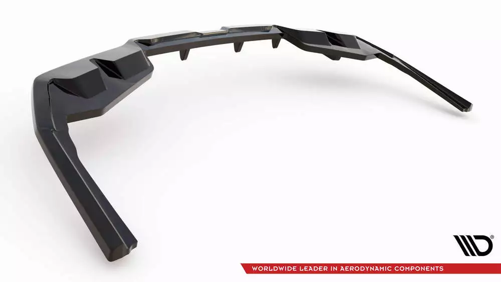 Rear Splitter (With Vertical Bars) V.1 Bmw I4 M-pack G26 - Image 6