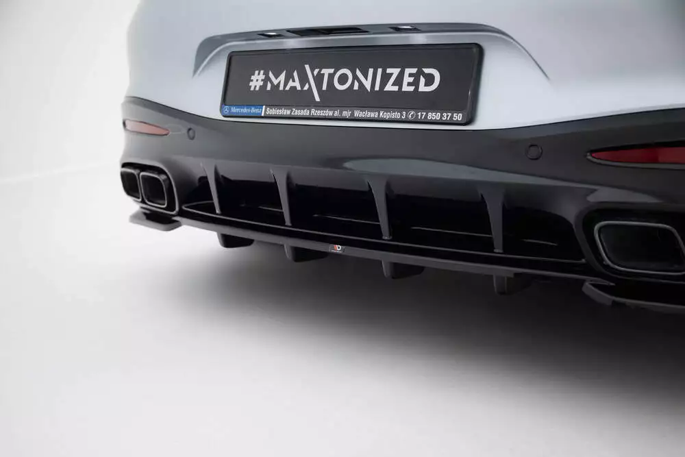 Rear Splitter (With Vertical Bars) V.1 Mercedes-amg Gt 63 / 55 / 63 S E Performance C192 - Image 3