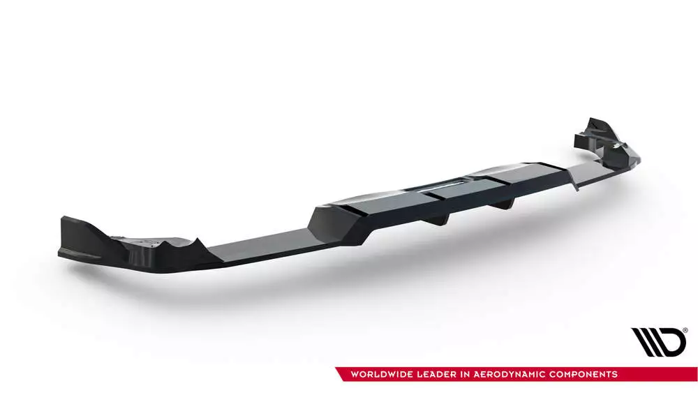Rear Splitter (With Vertical Bars) V.1 Volkswagen Golf R Mk8 / Mk8 Facelift - Image 8