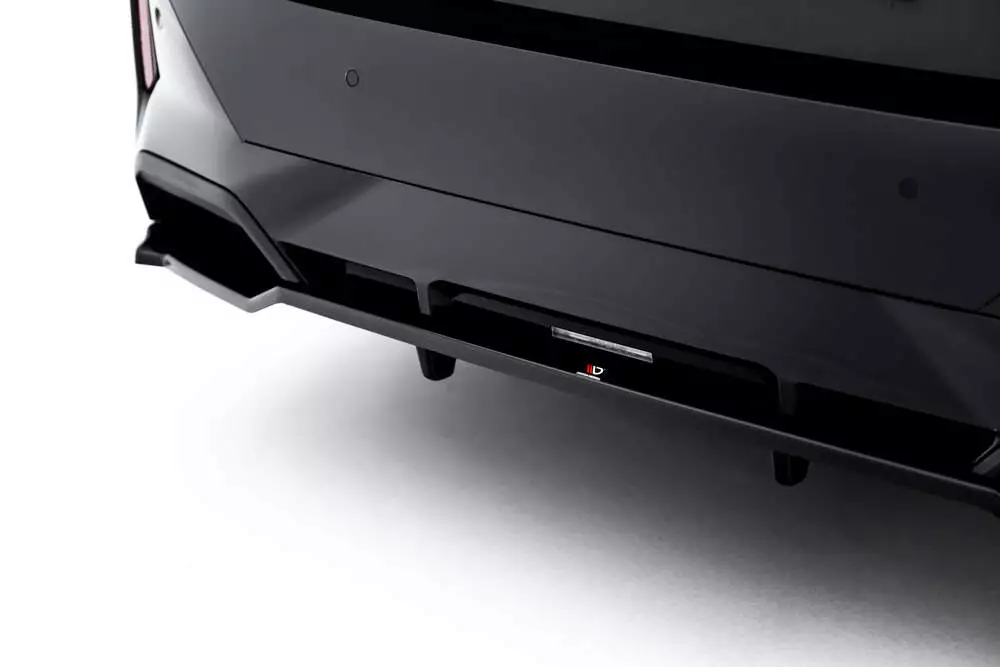 Rear Splitter (With Vertical Bars) V.2 Bmw 5 / I5 M-pack G60 - Image 2