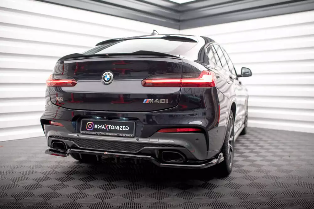 Rear Splitter (With Vertical Bars) V.2 Bmw X4 M40i G02