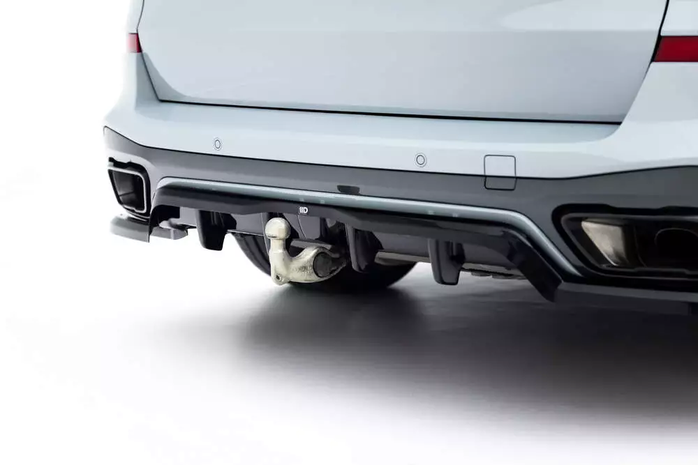 Rear Splitter (With Vertical Bars) V.2 Bmw X5 M-pack G05 Facelift - Image 2