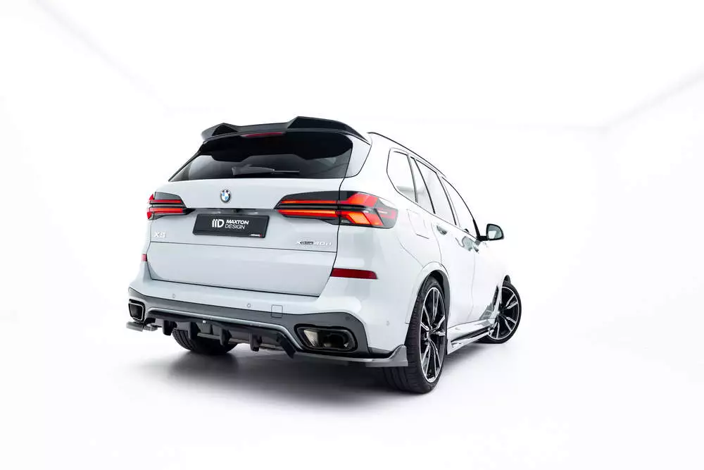 Rear Splitter (With Vertical Bars) V.2 Bmw X5 M-pack G05 Facelift - Image 3