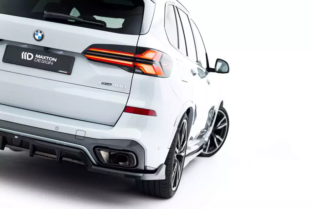 Rear Splitter (With Vertical Bars) V.2 Bmw X5 M-pack G05 Facelift - Image 4
