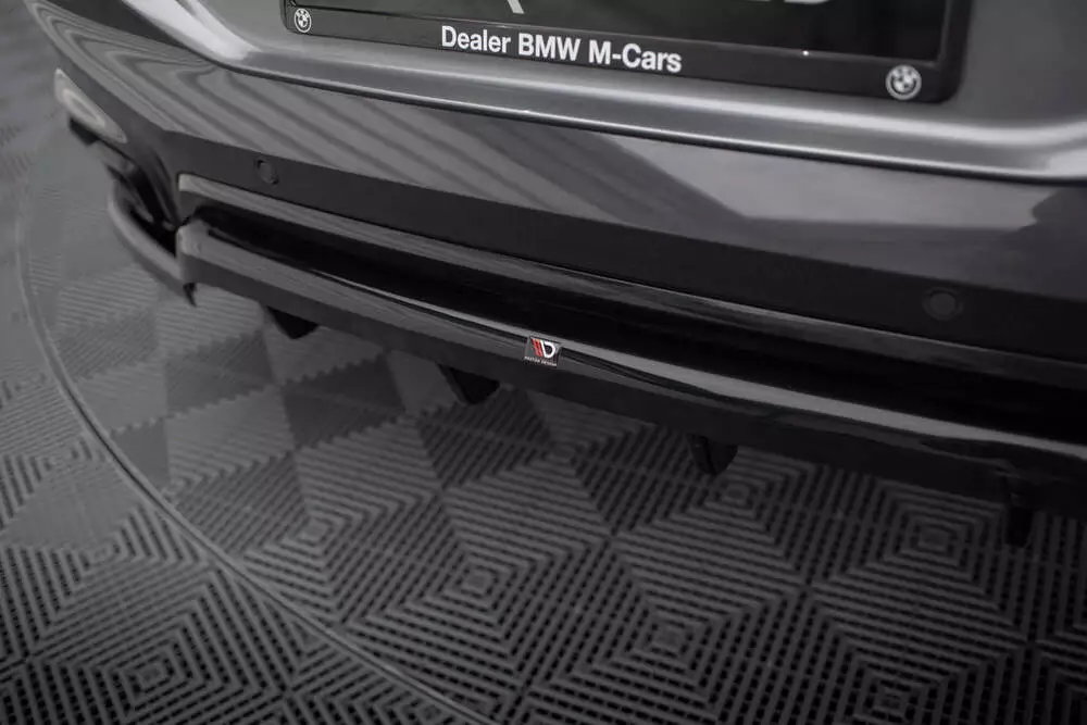 Rear Splitter (With Vertical Bars) V.2 Bmw X6 M-pack G06 Facelift - Image 2